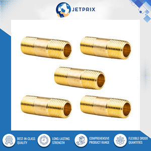 Extensions filetées en laiton Jetprix International, fabriquées en Inde, norme la plus élevée, meilleure qualité, résistantes à la corrosion, durables, personnalisables - Product Image 2