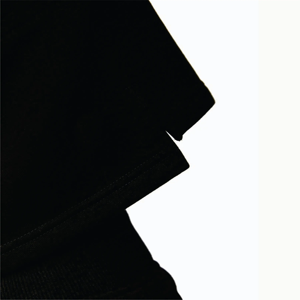 Wholesale Custom Made Women's Sky Script Cropped Hoodie 45% Cotton 55% Polyester 3D Fleece <b>Lining</b> <b>Blackout</b> Puff Sweatshirt - Product Image 5