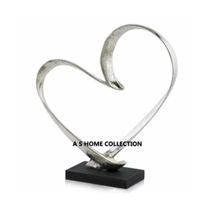 รูปปั้นอลูมิเนียมโลหะรูปทรงพิเศษสีดำสไตล์โมเดิร์นรูปปั้นสำเร็จรูปสำนักงานที่มีสไตล์ของขวัญที่สมบูรณ์แบบ - Product Image 3