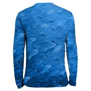 Chemise de pêche hommes PFG Protection solaire UPF 50 chemises décontractées à manches longues 100% Nylon Bahama chemise de pêche - Product Image 2