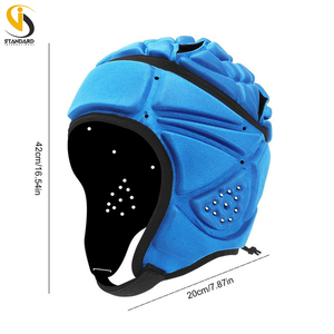 Casque de rugby personnalisé en couleurs tendance, rembourrage doux en EVA, pour jeunes et adultes, ajustement réglable, haute qualité, léger et confortable - Product Image 5