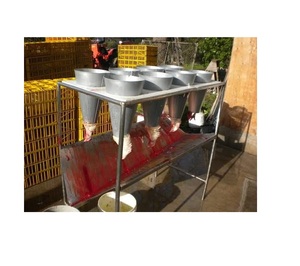 Cône de mise à mort de poulet galvanisé - Product Image 1