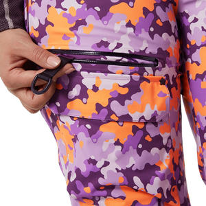 Bavoirs de ski pour femmes pantalons de neige isolés imperméables avec impression de logo personnalisé et marque de distributeur pour vêtements de ski d'hiver OEM - Product Image 2