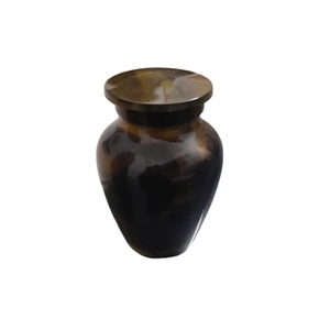 Urna de recuerdo de cremación de aluminio de alta calidad con urnas funerarias de Metal terminadas con pegatina para cenizas humanas - Product Image 6