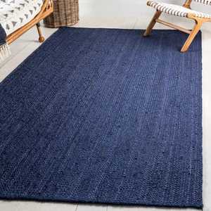 พรมปอกระเจาเส้นใยธรรมชาติทรงสี่เหลี่ยมผืนผ้าสำหรับตกแต่งบ้านที่ทันสมัยห้องนั่งเล่นห้องนอน - Product Image 1