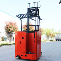 Montacargas Eléctrico MYZG de 1.5 Toneladas, Altura de Elevación de 8m, Tipo Sentado, con Batería Grande de 48V para Almacenamiento en Almacenes
