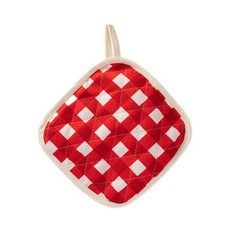 Mitaines de four en coton respirant avec impression personnalisée, en toile résistante à la chaleur, porte-pot, poche de cuisine, vente en gros - Product Image 5