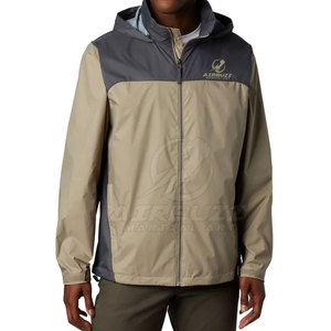 Chaqueta cortavientos transpirable de alta calidad para hombre, ropa informal con cuello con capucha, precio razonable para la temporada de invierno - Product Image 1