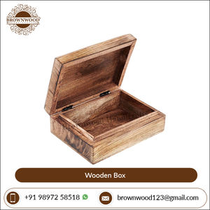 Fabricant en gros de quantité de boîte sculptée à la main en bois de manguier au design moderne de bonne qualité à bas prix - Product Image 2