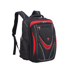 Sac à dos scolaire personnalisé pour ordinateur portable tissé en coton PE avec port USB intelligent Caractéristiques de voyage Livraison rapide Cadeau de Noël parfait - Product Image 1