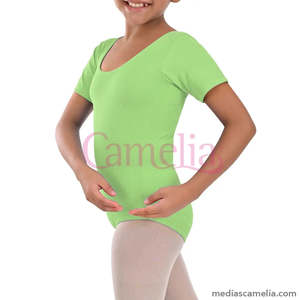 Body da Balletto a Maniche Lunghe per Ragazze Mod. Pantaloni Aderenti Performance 2011 in Cotone e Spandex per Bambini - Product Image 4