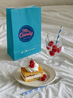 Bolsa de Papel Kraft Marrón con Logotipo Personalizado al por Mayor, Bolsa de Papel Resistente al Aceite para Panadería, Sándwiches y Comida para Llevar