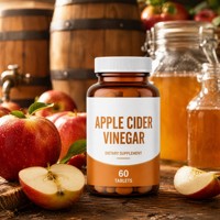 Comprimés de vinaigre de cidre de pomme pour le confort digestif et le soutien digestif |   Complément alimentaire en vrac OEM ODM à marque privée