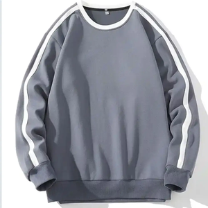 สเวตเชิ้ตแขนยาวของผู้ชายเสื้อสเวตเชิ้ตขนแกะลำลองสำหรับฤดูหนาว - Product Image 1