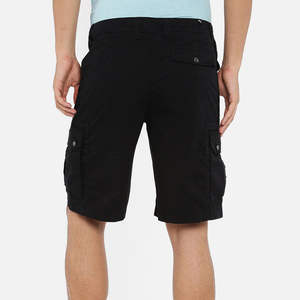 Shorts cargo décontractés pour hommes ajustables, tissu en laine peignée respirant de haute qualité, couleurs personnalisées, design durable, économique - Product Image 3