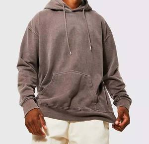 Jersey con capucha para hombre, superventas, forro polar de algodón personalizable, Color sólido básico, ajustable, todos los tamaños, producto de invierno a la venta - Product Image 4