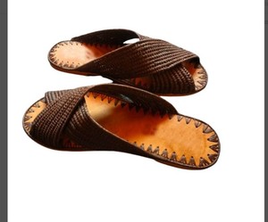 Bohemian Raffia Sandals-Zapatos de Playa Tejidos a Mano para Mujer - Product Image 2