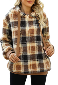 Nouveaux sweats à capuche pour femmes à prix raisonnable, best-sellers, de haute qualité, vêtements décontractés pour femmes, sweat à capuche en sherpa en gros - Product Image 6