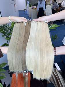 Extensions de cheveux russes trame de cheveux humains doublement étirés extensions de cheveux humains doublement étirés - Product Image 6