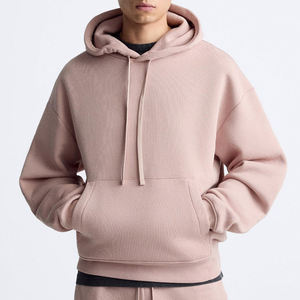 เสื้อฮู้ดหนาไหล่ตกเสื้อสเวตเชิ้ตของผู้ชายเสื้อฮู้ดขนาดใหญ่พิเศษโลโก้400กรัม500 460 - Product Image 1