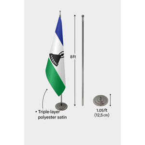 Lesotho Official Indoor <b>Flag</b> Women's Coats - Product Image 6
