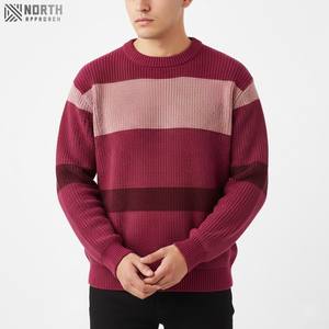 Sweat-shirt à col rond à manches longues en polaire uni pour homme, anti-froissement, respirant, service OEM, design décontracté - Product Image 1