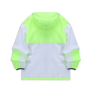 Chaqueta cortavientos personalizada impermeable a prueba de viento de nailon con cremallera Chaqueta ligera de marca para uso al aire libre y uso informal - Product Image 4