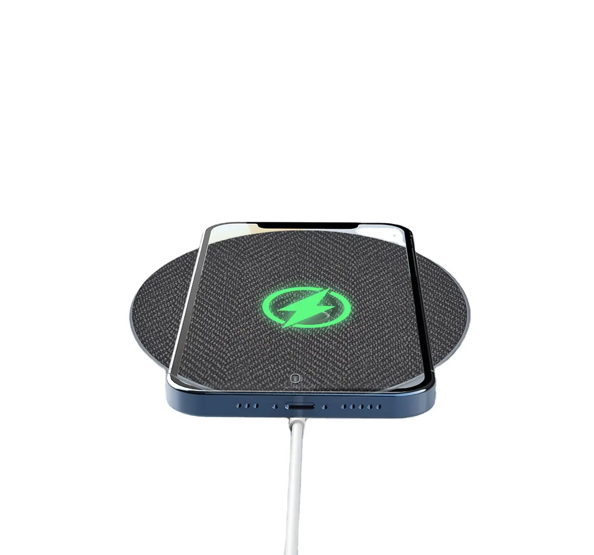 Hot Selling Mobile Phone Wireless Charging Smart 10w Wireless Charger For iPhone For Samsung Custom Logo Qi Super Quick
