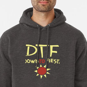 Fleece Heavy Weight Blank Dtf Impresión de gran tamaño Sudaderas con capucha Hombres Logotipo personalizado térmica Impresión personalizada Pullover DTF Hoodie - Product Image 4