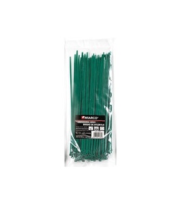 Fascetta stringicavo verde in poliammide 6.6, confezione da 100 unità, 2,5x100mm (Miarco 11384) - Product Image 1