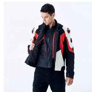 Chaqueta Corta de Motocicleta para Hombre, Cortavientos y Transpirable, para Invierno, con Tiras Reflectantes y Protección Blindada, para Motociclismo Urbano y de Turismo - Product Image 6