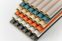 Panneaux muraux intérieurs simples en WPC de couleur unie Panneau mural pour plafond en PVC du Liban à Foshan