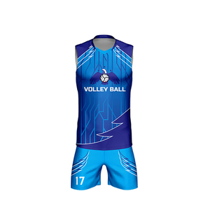 Uniformes de voleibol sin mangas de alta calidad con logotipo de sublimación personalizado de diseño sublimado disponible - Product Image 5