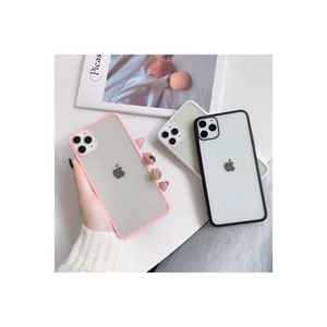 Coque de téléphone en silicone liquide blanc premium TYGO Endi, protection arrière pour filles, pour iPhone 12 Mini - Product Image 2