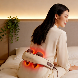 Masajeador Eléctrico Shiatsu 2026 para Cuello y Hombros con Calor y Control Manual con Cable para Alivio del Dolor y Relajación - Product Image 5