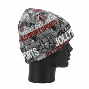 <b>Men</b> <b>Winter</b> Beanie Cap High GSM Jacquard Knit Fabric 210 GSM Soft Stretch Fit Custom Logo Knit <b>Hat</b> jacquard Beanie Cap - Product Image 5