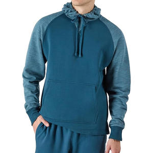 Sweat à capuche 100 % coton pour homme, haute qualité, coupe oversize, style streetwear, couleur unie, hiver, toutes tailles, avec cordon de serrage, thermique - Product Image 5