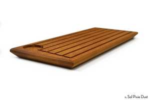 เขียงไม้สี่เหลี่ยม & จานเสิร์ฟ-ทนทานและยั่งยืน - Product Image 2