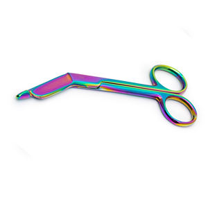 Tijeras para Vendas Lister, Manuales, Multicolores, 5.5'', Primeros Auxilios, Enfermería, Acero Inoxidable de Alta Calidad, Certificación CE, Reutilizables - Product Image 3