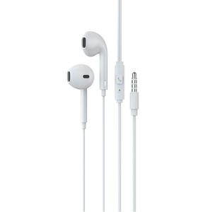 JACK AURICULAR con MICRÓFONO, CON Chipset JL, BLANCO, 2, 2, 1 Unidad - Product Image 1