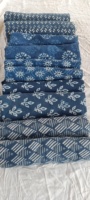 Beaucoup de tissus en gros bas prix imprimé Bagru Dabu Indigo imprimé Super doux Super qualité tissus pour vêtements