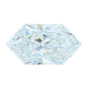 Diamant de laboratoire hexagonal 2 carats E VS2 certifié IGI, taille hexagonale, non monté - Product Image 2