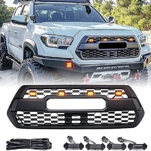 Rejilla de parachoques delantero para coche, parrilla de plástico Abs para Toyota <span class=keywords><strong>Tacoma</strong></span> 2016, 2017, <span class=keywords><strong>2018</strong></span>, 2019, 2020, 2021, PT228-35170, <span class=keywords><strong>4x4</strong></span>, <span class=keywords><strong>precio</strong></span> de fábrica - Product Image 2