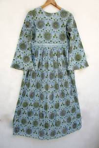 2025 Nuevas llegadas Últimas tendencias Azul marino Hilo teñido Rayas una línea Vestido camisero Vestido de mujer más vendido a precios al por mayor - Product Image 2