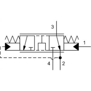 Elemento hidráulico Sun Hydraulics de bypass/restrictivo, modulador de prioridad LHFAXFN - Product Image 1