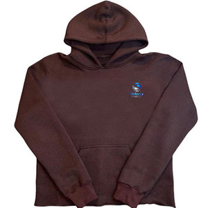 Boxy Style Raw Hem Black Pullover Hoodies para hombres Fabricante Low MOQ Luxury Raw Hem Boxy Fit Raglan Sleeve Hoodie - Product Image 3