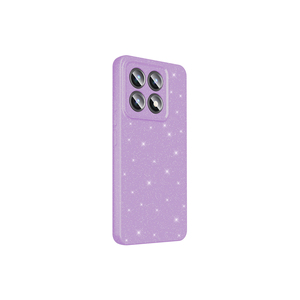 Coque de téléphone en silicone brillant de luxe ATA Koton pour Xiaomi 14T Plus, couleur Lila, logo OEM/ODM, protection de l'appareil photo - Product Image 5