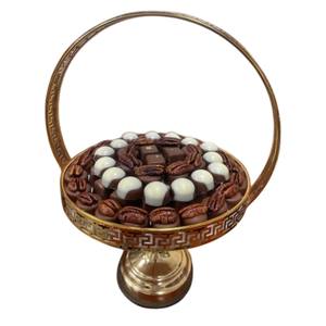 Admirable Design Home Decorative <b>Sweets</b> Desserts Display Creative Quality Gold Metal Bowl Hotel Supply In Excellent Price - Product Image 1