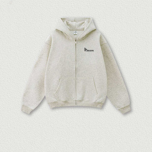 เสื้อฮู้ดซิปผู้ชาย ดีไซน์ระบายอากาศได้ดี คุณภาพสูง หนานุ่ม ผลิตจากผ้าฝ้ายฟลีซ 100% สำหรับฤดูใบไม้ผลิ แพ็ค 2 ชิ้น - Product Image 3