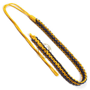 Diseños de colores personalizados de calidad superior, cintas de borde tejidas impresas recicladas, tela de hilo personalizada para vestido de ceremonias formales - Product Image 3